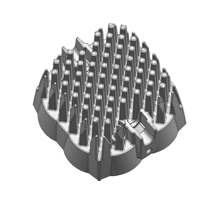 Die casting mold for Heat sink lamp body